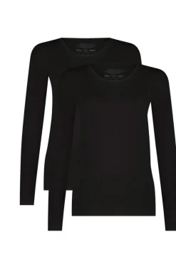 Outlet Bamboo Basics Ondergoed T-shirt Luna Black