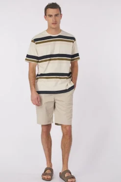 Clearance Barbour T-Shirt Golborne Stripe Relaxed Lead