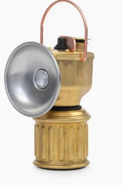 Outlet Barebones Living Verlichting Miners Lantern gold/bronze