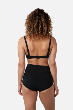 Best Barts Bikini Top Solid Cross Full Black