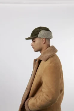 Sale Barts Muts Rayner Cap dark khaki