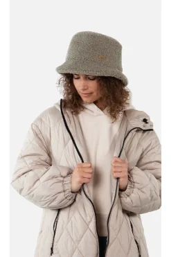 Sale Barts Muts Teddybuck Hat Pale Army