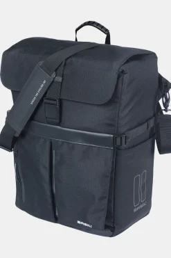 Outlet Basil Fietstas Achter Move Fietsschoudertas Mik Hooks 15L Black
