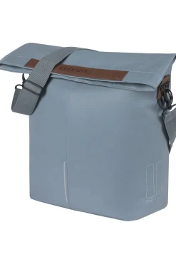 Discount Basil Fietstas City Bicycle Shopper Vegan Leather blue