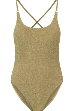 Badpak 308A - Gold Glitter-Beachlife Clearance