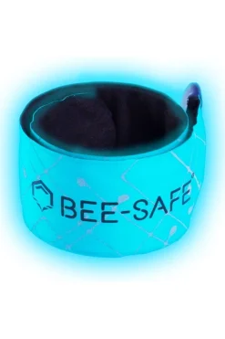 Discount Bee Seen Reflectiemateriaal Led Click Band Usb blue