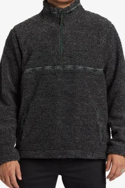 Outlet Billabong Fleece Boundary Tombstone Black Heather