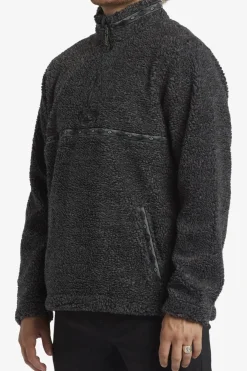 Outlet Billabong Fleece Boundary Tombstone Black Heather