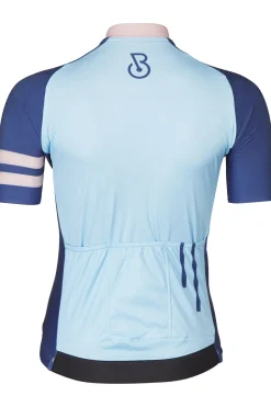 Online Bioracer T-Shirt Icon Classic Smooth Lichtblauw/Blauw