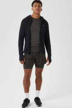 Fashion Bjorn Borg Cardigan Borg Running Mid Layer Hood Black Beauty