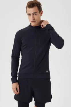 Hot Bjorn Borg Cardigan Borg Training Midlayer Jacket Black Beauty