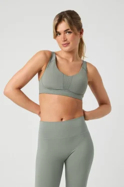 Clearance Bjorn Borg Sport Bh Borg Reform Sports Bra Agave Green