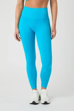 Discount Bjorn Borg Sportshort Studio Seamless Ribbed Tights Atomic Blue