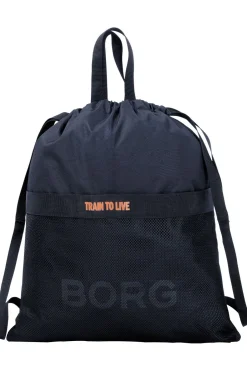 Clearance Bjorn Borg Sporttas Borg Gym Drawstring Bag Black Beauty