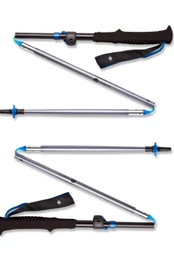 New Black Diamond Wandelstok Distance FLZ Pewter