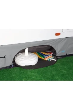 Discount Bo-Camp Accessoire Caravan Tochtstrook Universeel Deluxe Grijs mid grey