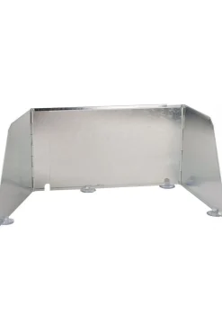 Best Bo-Camp Accessoire Kookwindscherm Universeel Verstelbaar Staal silver