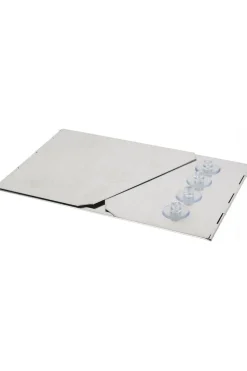 Best Bo-Camp Accessoire Kookwindscherm Universeel Verstelbaar Staal silver