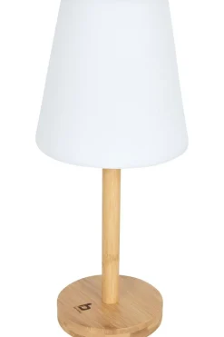 Best Bo-Camp Campingtafel Uo Tafellamp Cambridge L Bamboe Wit