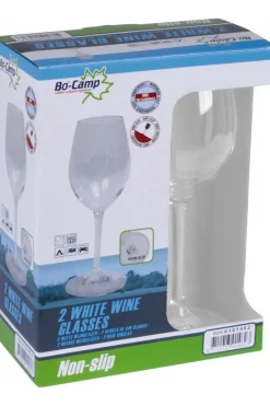Online Bo-Camp Glas Witte Wijn Polycarbonaat Onbreekbaar 2 Stuks No colour / Transparent