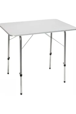Discount Bo-Camp Tafel Campingtafel Hoogte Verstelbaar 80X60 Cm light grey