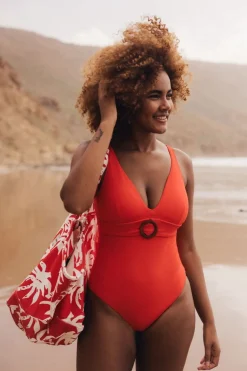 Best Bomain Badpak Monaco Red