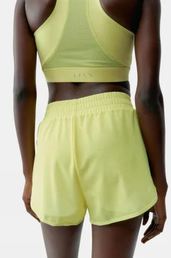 New Born Living Sportshort Padma 2,0 Yellow Green/White