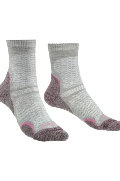 Online Bridgedale Sokken Hike Merino Endurance Ultra Light T2 Ecru/Bordeaux / Maroon
