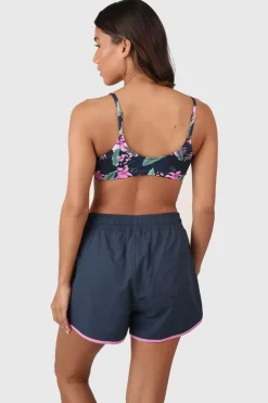 Clearance Brunotti Bikini Top Cruz-Tropicana Club Tropicana Aqua Indigo Blue