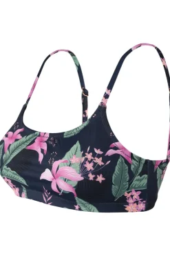 Clearance Brunotti Bikini Top Cruz-Tropicana Club Tropicana Aqua Indigo Blue