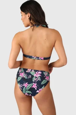 Clearance Brunotti Bikini Top Lisselot-Tropicana Club Tropicana Aqua Indigo Blue