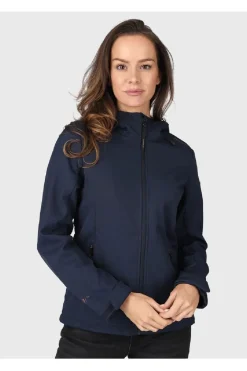 Outlet Brunotti Ski-Jas Joos-N Women Softshell Jacket Navy