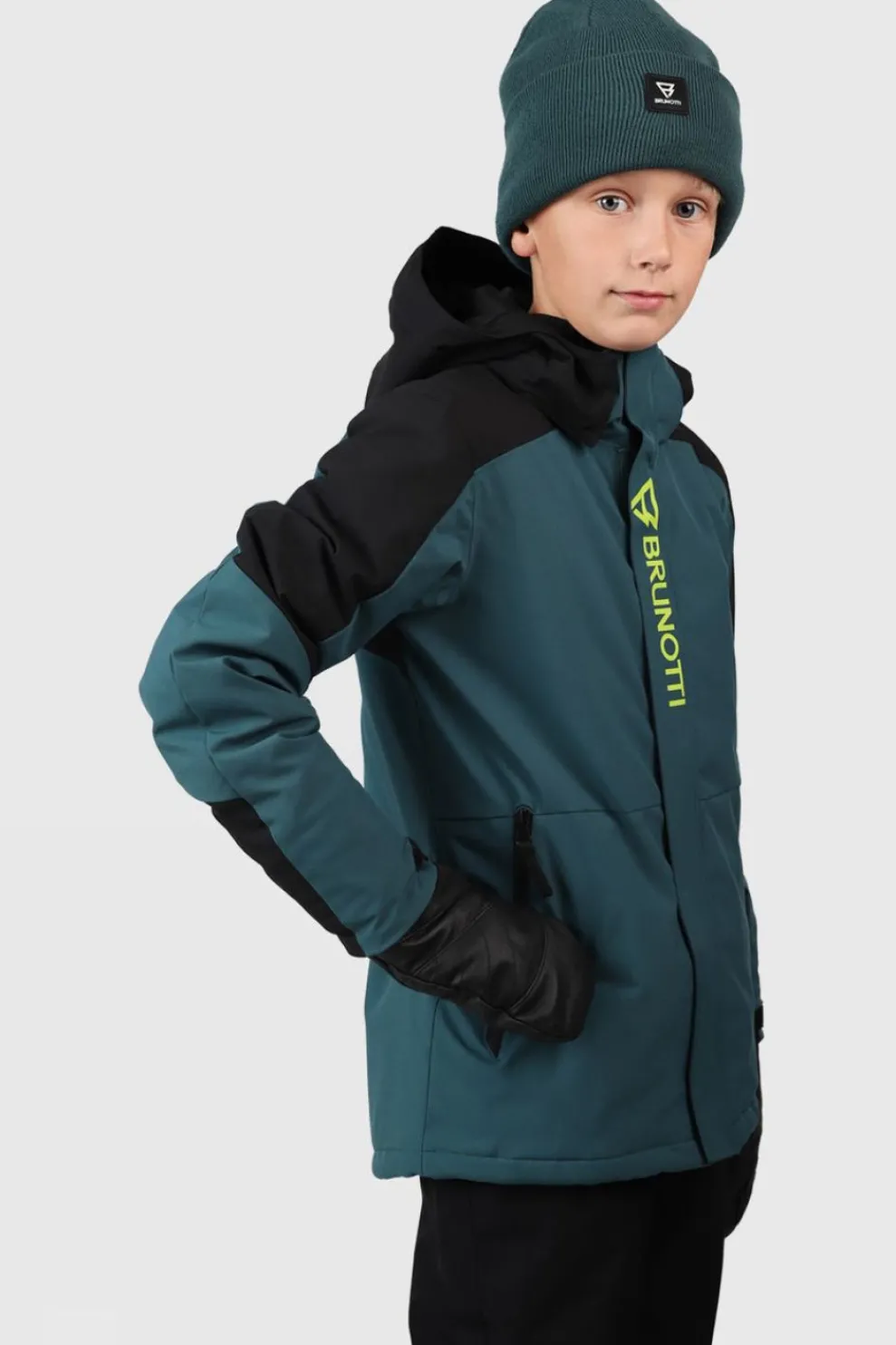 Hot Brunotti Ski-Jas Sheldony Boys Snow Jacket Fuel Green