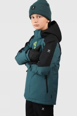 Hot Brunotti Ski-Jas Sheldony Boys Snow Jacket Fuel Green
