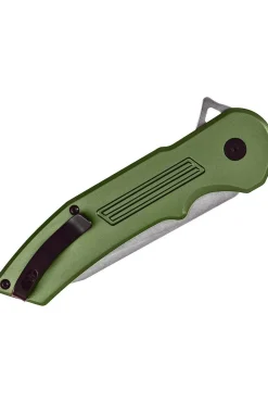 Fashion Buck Knives Mes Hexam Od Pe Clampack Green
