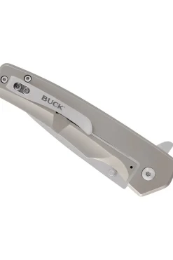 Fashion Buck Knives Mes Odessa Stainless Pe Clampack Light Grey/Light Grey