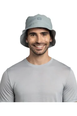 Online Buff Hoed Adventure Bucket Hat Solid Flint