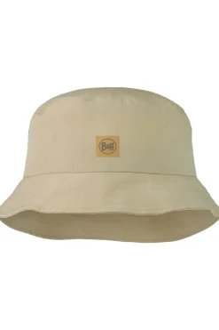 Outlet Buff Hoed Adventure Bucket Hat Solid Sand