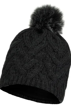 Online Buff Muts Lifestyle Knitted Hat Caryn Graphite dark grey