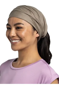 New Buff Sjaal Coolnet Uv® Insect Shield Solid Tundra Khaki