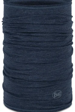 Clearance Buff Sjaal Merino Lightweight Wool Solid Night Blue