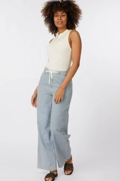 Outlet B.Young Jeans Laro Blue Stripe Denim