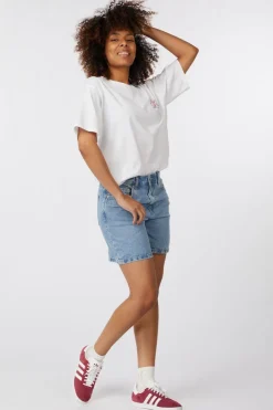 Discount B.Young Short Kallie Ligth Blue Denim