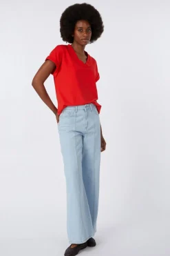 Online B.Young T-Shirt Pandinna Ligth Blue Denim