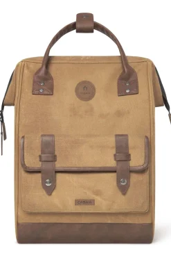 New Cabaïa Dagrugzak Adventurer Waxed Cotton Medium 23L Colombo