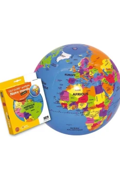 Globe gonflable 30 cm notre monde politique-Caly Toys Best
