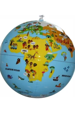 Opblaasbare wereldbol 30 cm-Caly Toys Hot