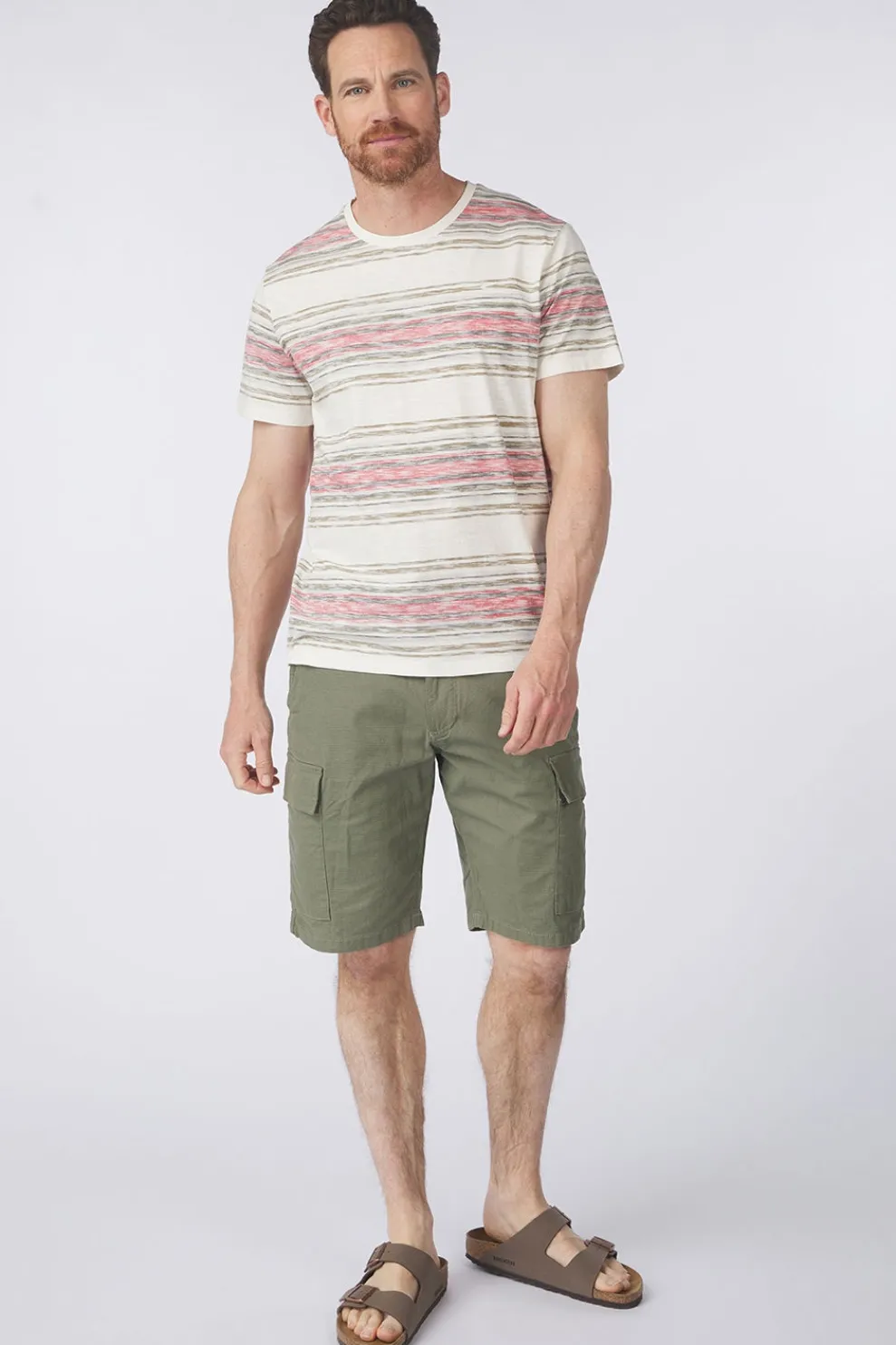 New camel active T-Shirt 409700/5T53 Khaki L