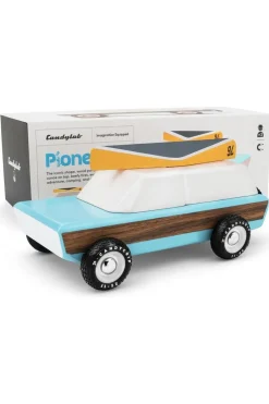 Online Candylab Speelgoed Americana Pioneer light blue/dark brown