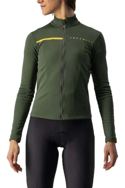 New Castelli Sinergia 2 Jersey Fz dark green